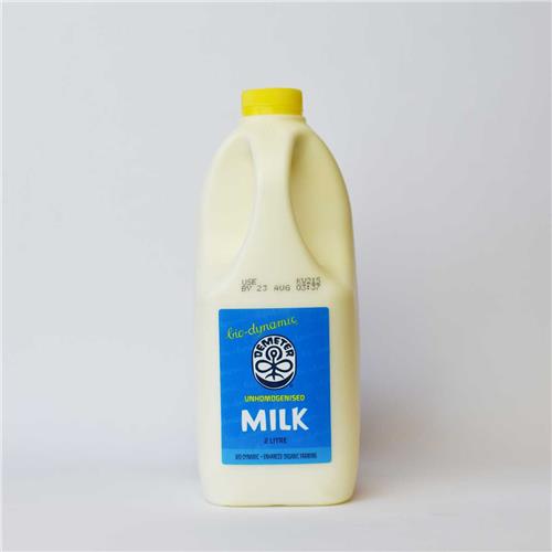 Demeter Biodynamic Unhomogenised Full Cream Cow Milk 2L All About