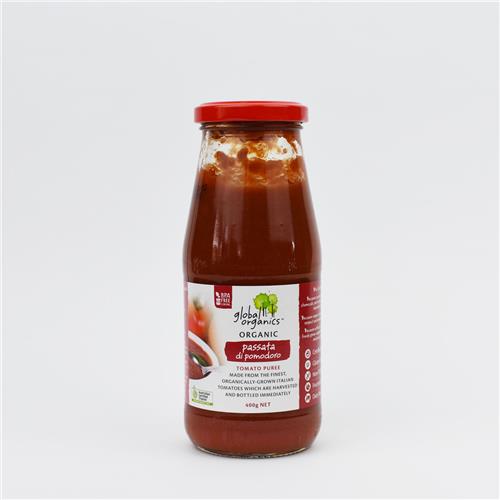 Global Organics Tomato Passata Di Pomodoro 400g