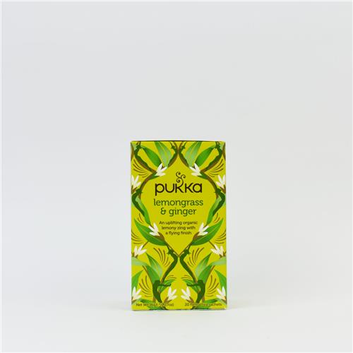 Pukka Lemongrass Ginger Tea 20 Bags 36g