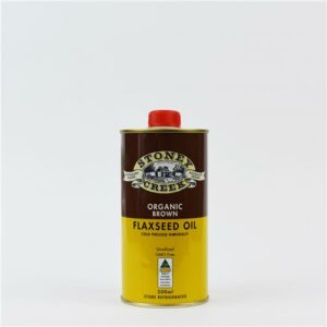 Stoney Creek Organic Brown Flaxseed Oil 500ml