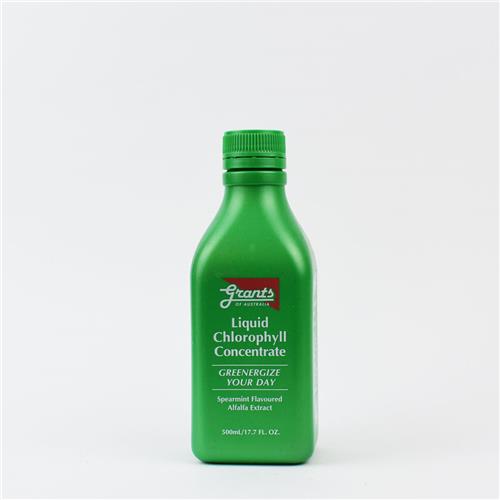 Grants Liquid Chlorophyll 500ml All About Organics Online