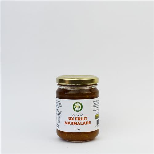 Grand Ridge Organics Marmalade Six Fruit Symphony 270g Certified Organic