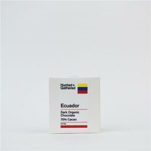 Hunted + Gathered Dark Chocolate 70% Single-Origin Ecuador 45g