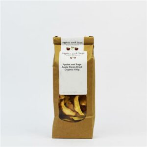 A&S Apple Slices Dried Certified Biodynamic 250g