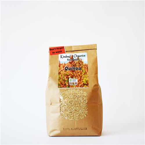 Kindred Quinoa White 1kg Certified Organic