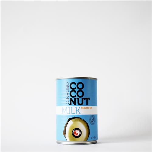 Spiral Coconut Milk Reduced Fat 400ml Certified Organic