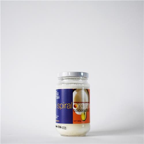 Spiral Coconut Oil Virgin 300g Certified Organic