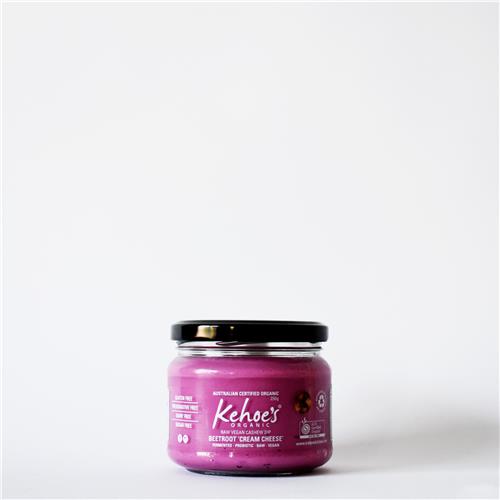 Kehoe's Kitchen Dip Beetroot Cream Paleo 250g Certified Organic