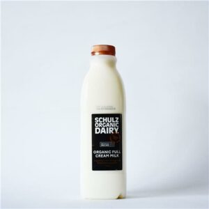 Schulz Organic Dairy Full Cream Cow Milk Unhomogenised 1L