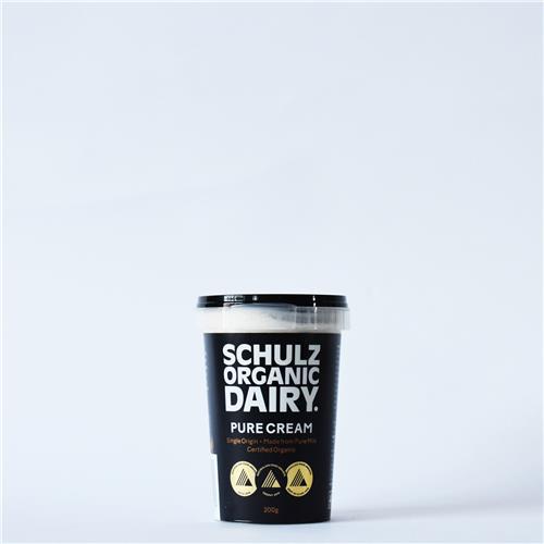 Schulz Organic Dairy Pure Cream 200ml All About Organics Online