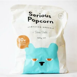 Serious Popcorn Sea Salt Multipack 10 X 120g