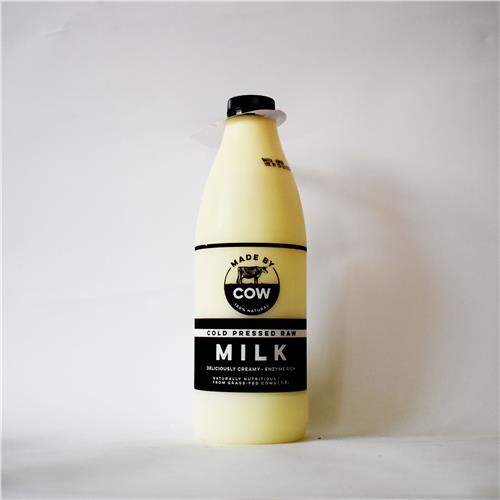 Made By Cow Cold Pressed Raw Cow Milk 1.5L All About Organics Online
