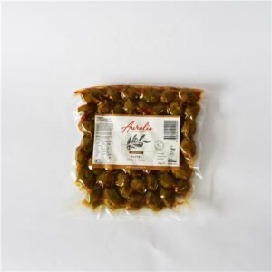 Aurelio Organic Olives Chili Garlic 325g