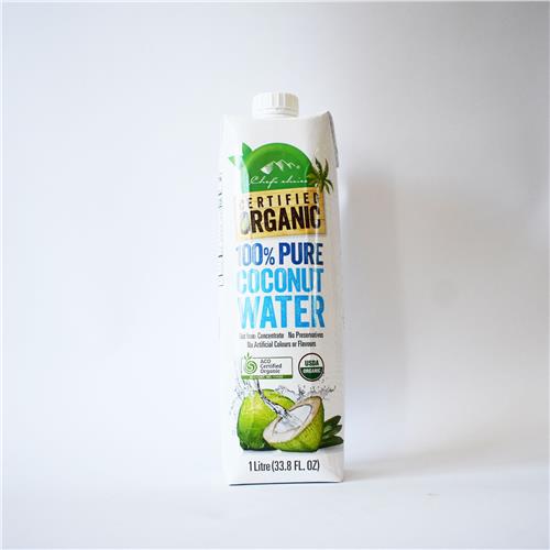 Chef’s Choice Organic Coconut Water Carton 1L All About Organics Online