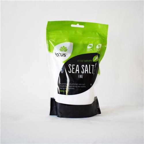 Lotus Sea Salt Fine 500g