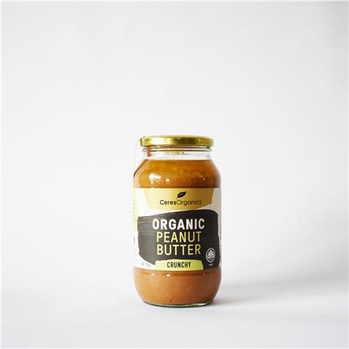 Ceres Peanut Butter Crunchy 700g Certified Organic