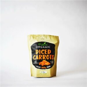 Elgin Organic Frozen Diced Carrots 600g