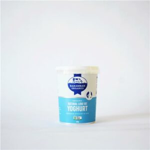 Barambah Organics Low Fat Natural Yoghurt 500g