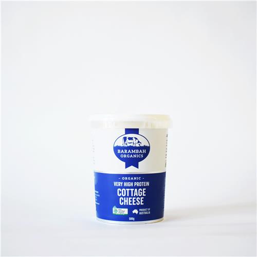 Barambah Organics Cottage Cheese 500g All About Organics Online