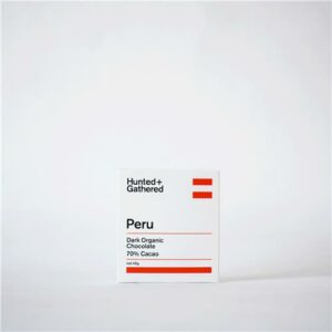 Hunted + Gathered Dark Chocolate 70% Peru 45g