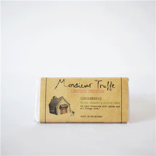 Monsieur Truffe Dark 70% Gingerbread Cornflake Bar 90g