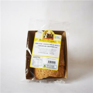 Britt's Organic Wholemeal Spelt Cheddar Crispbread  160g