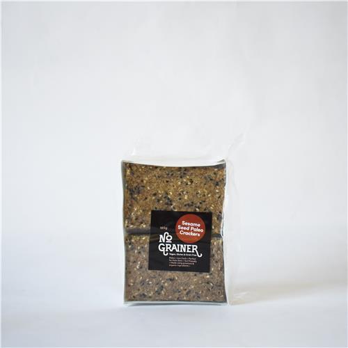 No Grainer Crackers Sesame Seed Paleo