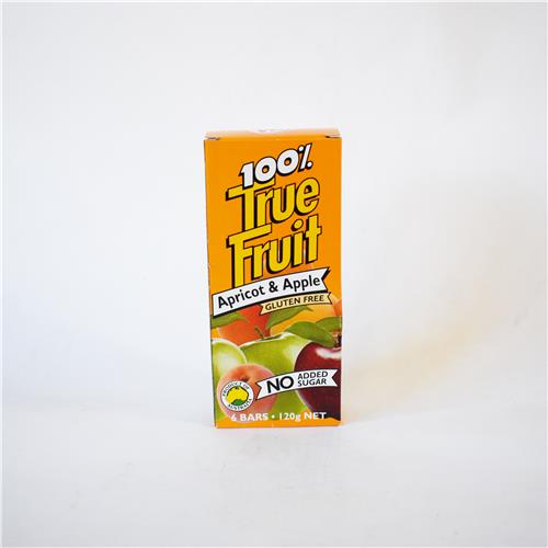 True Fruit 100 Apricot & Apple Fruit Bars Multipack 120g All About