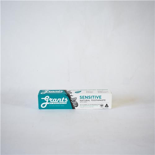 Grants Toothpaste Sensitive 100g All About Organics Online
