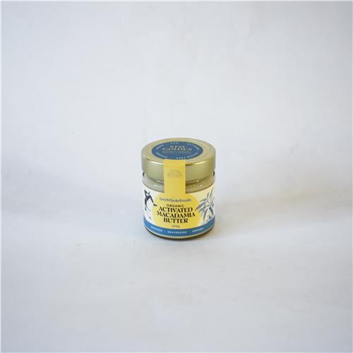 Live Wholefoods Nut Butter Macadamia Activated 200g Certified Organic