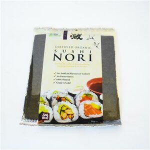 Kura Organic Sushi Nori 10 Sheets 28g
