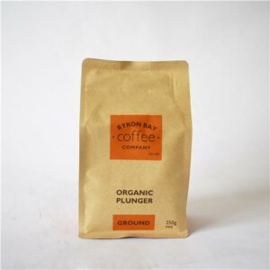 Byron Bay Coffee Co, Organic Plunger Ground 250g