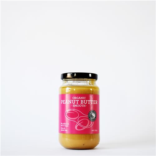 Spiral Peanut Butter Smooth 375g Certified Organic