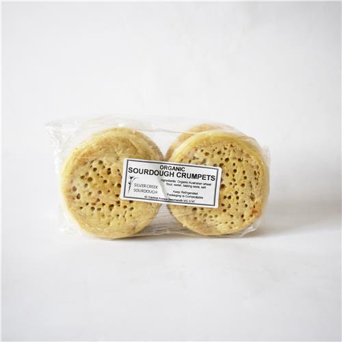 Silver Creek Sourdough Organic Crumpets 6Pk