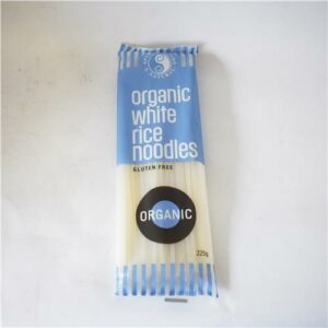 Spiral Rice Noodles White Certified Organic 225g