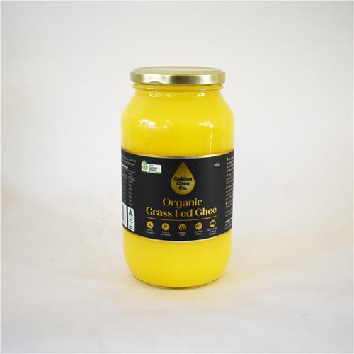 Golden Ghee Co Organic Grass Fed Ghee 685g All About Organics Online