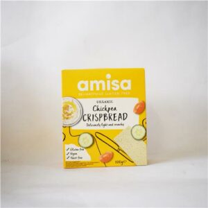 Amisa Organic Chickpea Crispbread 100g