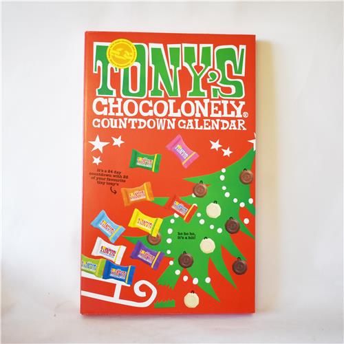 Tony's Chocolonely Countdown Calendar 225g