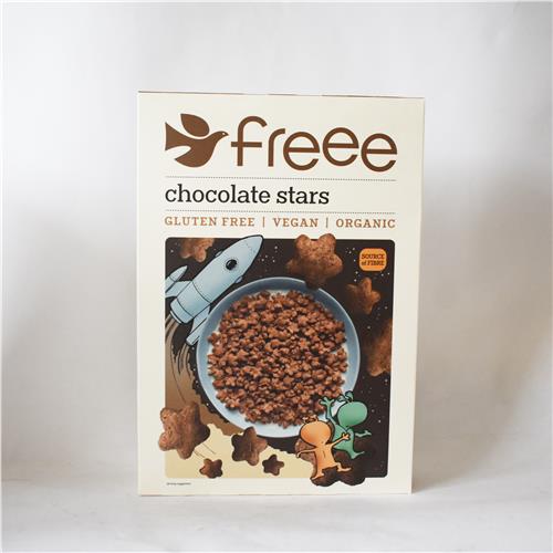 Doves Farm Freee Chocolate Stars Cereal 300g All About Organics Online