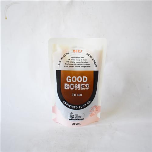 Good Bones Beef Bone Broth 250ml Certified Organic