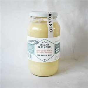 Raw Honey AFFR Giant Angular Mallee Certified Organic 1kg