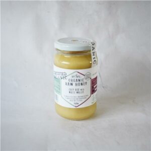 Raw Honey Grey Box w White Mallee Certified Organic 500g
