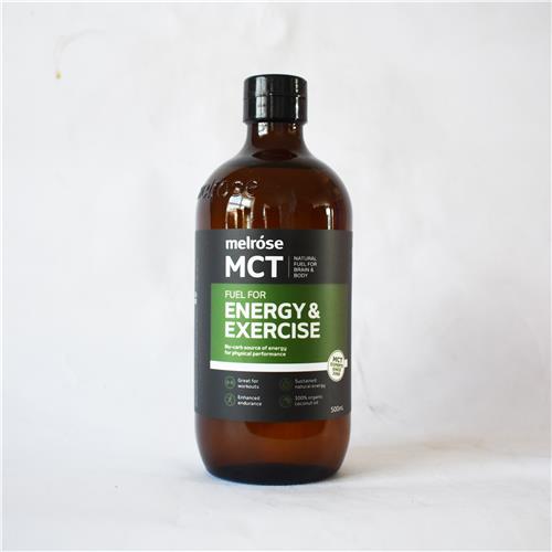 Melrose MCT Oil Fuel For Energy & Exercise 500ml