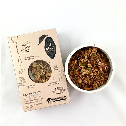 Nib & Noble Nourish Granola with Cranberries 430g