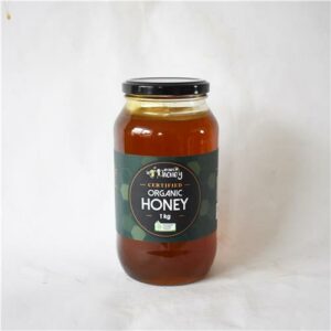 My Dad's Honey Certified Organic Honey Jar 1KG.