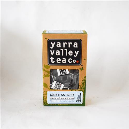 Yarra Valley Tea Co. Countess Grey Earl Grey with Citrus 15 Pyramids