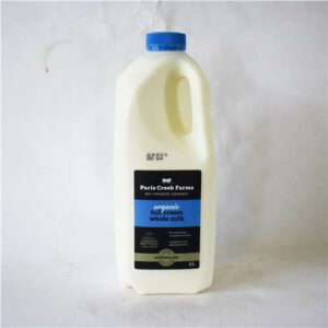 Paris Creek Bio-Dynamic Full Cream Whole Milk Homogenised 2L.