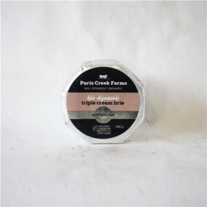 Paris Creek Biodynamic Triple Cream Brie 280g .