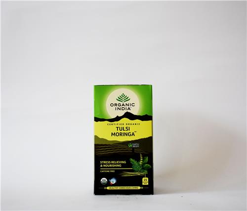 Organic India Tulsi Moringa Tea 25 Bags