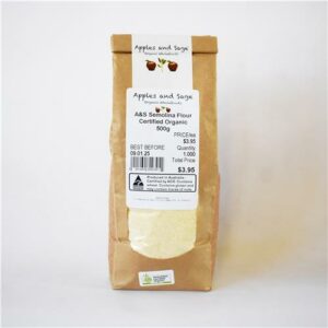 A&S Semolina Flour Certified Organic 500g